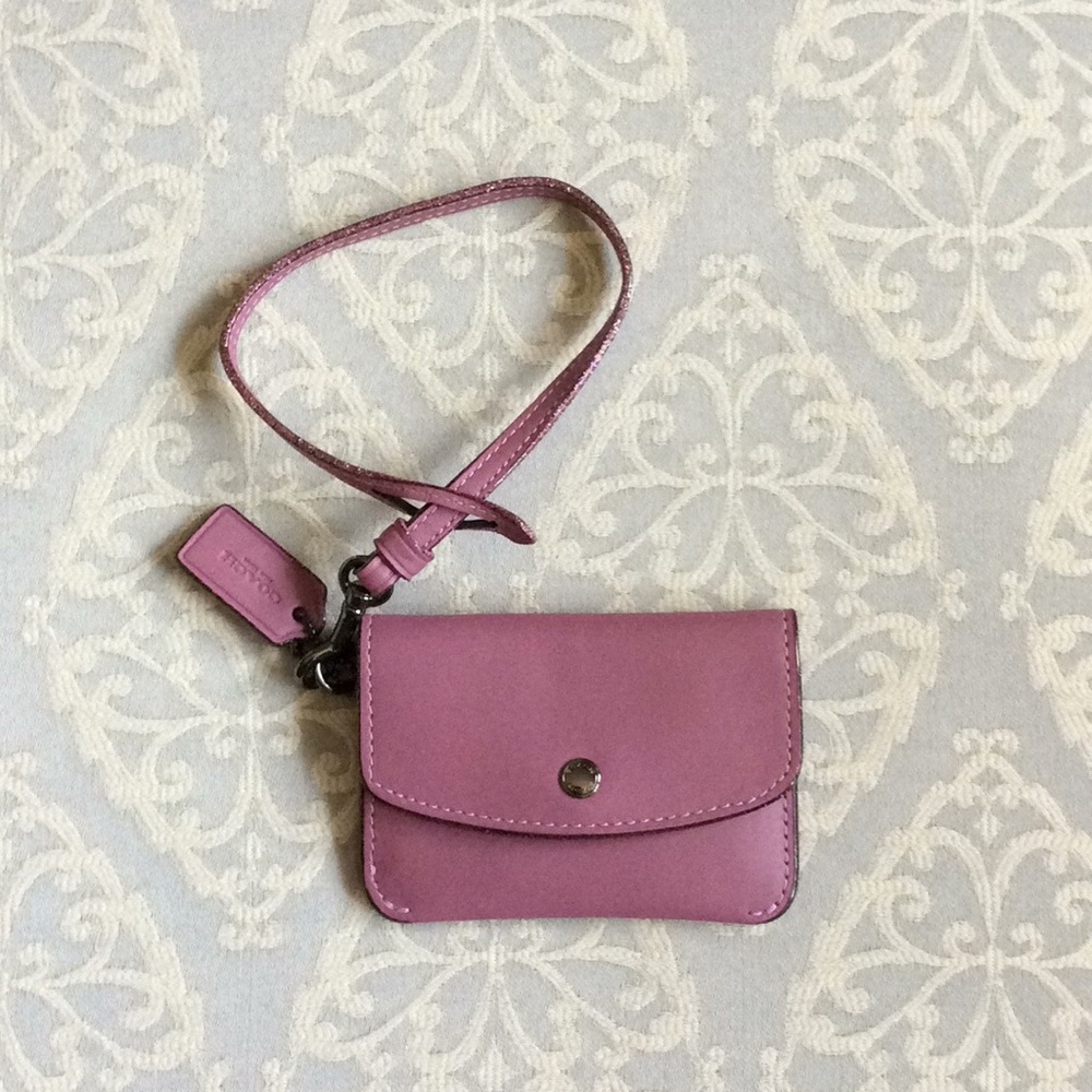 Coach cardholder Fuchsia